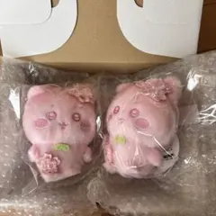 ちいかわ ぬいぱれっと～さくらいろ～ マスコット①ちいかわ　　ハチワレ２つセット