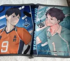 未使用　ハイキュー‼︎ 影山飛雄・及川徹 ポーチ　ガチャガチャ