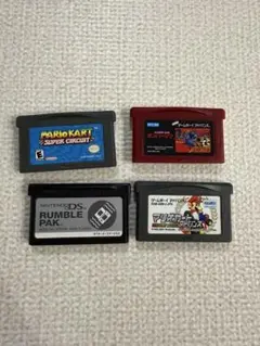ゲームボーイアドバンス ソフト 4本セット