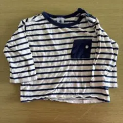 プチバトー 長袖シャツ　18m 81cm