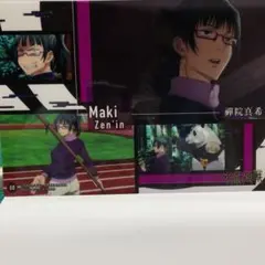 呪術廻戦 クリアビジュアルポスター 禅院真希