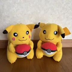 ピカチュウ】（リンゴ）ぬいぐるみ - メルカリ