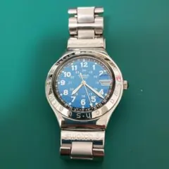Swatch スウォッチ 腕時計 アイロニー　シルバー ブルーのサムネイル