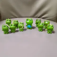 【非売品】ケロとコロ カエルキャラクター 10体セット