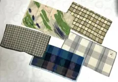 ブランド メンズハンカチ5枚 三宅一生 ロベルタ他