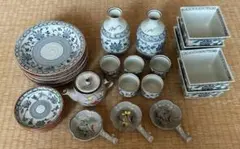 徳利 猪口 小鉢 皿　和食器26点セットのサムネイル