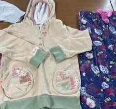 キッズ服セット（パーカー・Tシャツ）女児120