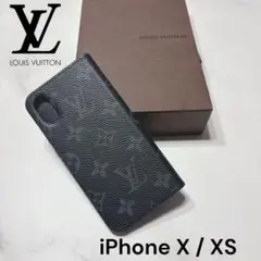 正規品［訳あり］ヴィトン　iPhone X/XS用ケース　モノグラム　黒