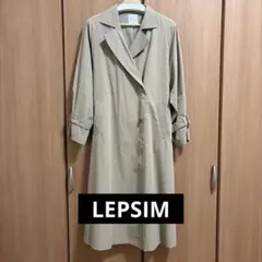 LEPSIM ベージュ トレンチコート Fのサムネイル