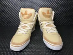 アディダス adidas ハイカット　茶　ビッグタンのサムネイル