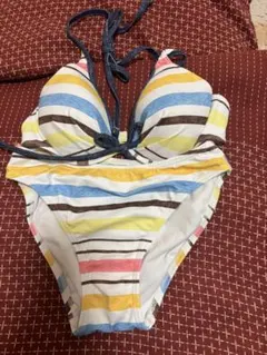 hiromichi 水着 4点セット ボーダー柄のサムネイル