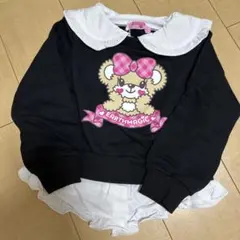 EARTHMAGIC フリル付きトレーナー 110cm