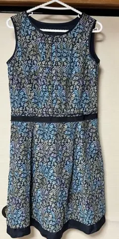 COMME CA DU MODE 日本製ワンピース花柄11Mサイズ