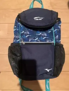 MIZUNO I.S.S. キッズ リュック ネイビーのサムネイル