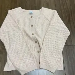 値下げPETIT BATEAU ピンク カーディガン 120 ほぼ着用なし。