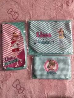 セーラーズリカちゃんくじ　ポーチ　トートバッグ　ポーチ大　未開封　リカちゃん人形