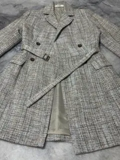 最終値下げ　SNIDEL ダブルブレストツイードコート