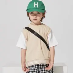 プティマイン　【接触冷感】ベストドッキング半袖Tシャツ