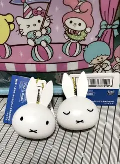 ミッフィー ふんわり光るフェイスライトキーホルダー
