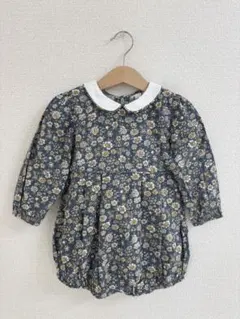 【美品】 little cotton clothes ロンパース 18-24M