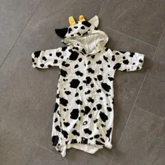 ロンパース　牛柄　着ぐるみ 95cm以下