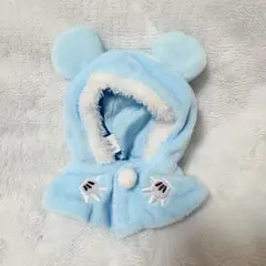 【未使用】ディズニーストア　シークレットポンチョ　ライトブルー