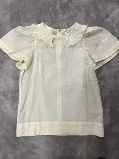 美品　Laula シルクレースブラウスのサムネイル