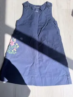 [美品] Ralph Lauren ネイビー ジャンバースカート