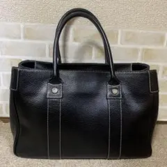 美品⭐︎！！早い者勝ち⭐︎！即日発送！サマンサタバサ　レザーハンドバッグ　ブラック