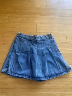 SHIENデニムブルー プリーツスカート