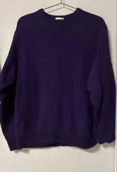 GU紫色スウェット Mサイズ