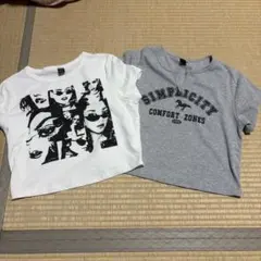 SHEIN 半袖Ｔシャツ　短め丈　2枚セット