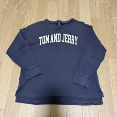 トムとジェリー バックプリントビッグロンT サイズ130