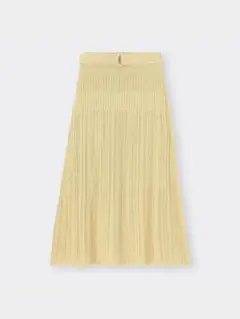 GU／ジーユー レーシーベルテッドニットスカートZ