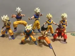 HGドラゴンボール 孫悟空 フィギュア 8種のサムネイル