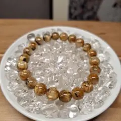 定価7万円 太陽放射ルチル ゴールドルチル タイチンルチル ブレスレット