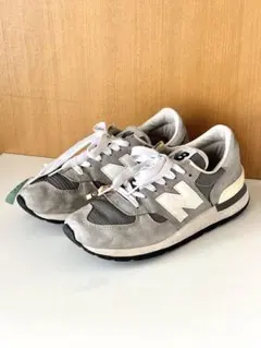【クリーニング済】New Balance レディース24.5cm USA製