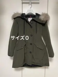 MONCLER】FATSIALFUR フォックスファー ダウン カーキ - メルカリ
