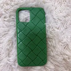 BOTTEGA VENETA グリーン iPhone用ケース