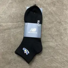 new balance ブラック メンズ ソックス 25-27cm