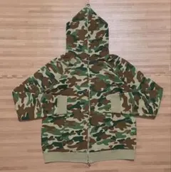 ★激レア★ APE パズルカモ パーカー M kaws シャーク