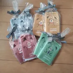 動物キャラクター ハンカチ 8枚セット未開封