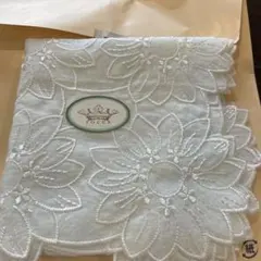 TOCCA 花柄刺繍 ハンカチ