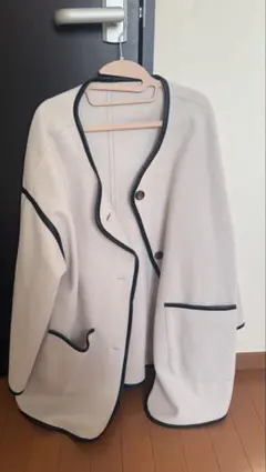 GRL アイボリー ロングコート F