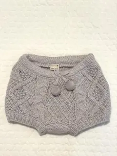 【美品】petit main ケーブルニットボトムス 80サイズ