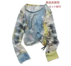 中古・古着通販 PAMM パム たしかにそこにあった夜 のガーゼトップス グリーン サイズ F ブランド・古着通販 トレファク公式 TREFAC FASHION スマホサイト