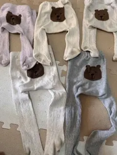 くまちゃんタイツ