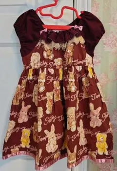 Shirley Temple♪うさぎとハートのワンピース♪110 - メルカリ