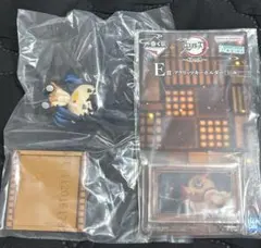 鬼滅の刃 嘴平伊之助 ちょこのっこ キーホルダー 一番くじ 2点セット