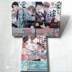 愛なら素直であればいい あずみつな 3冊セット　blコミック まとめ売り